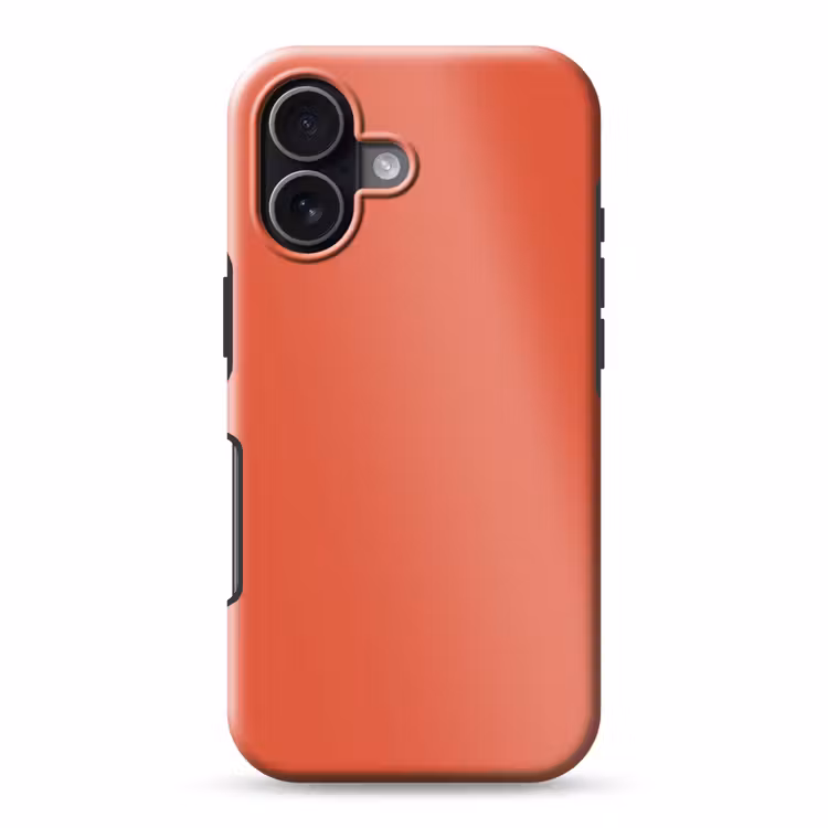 Rustic - Clay - Oranje Toughcase MagSafe Apple iPhone 17 klein 1017 -3d