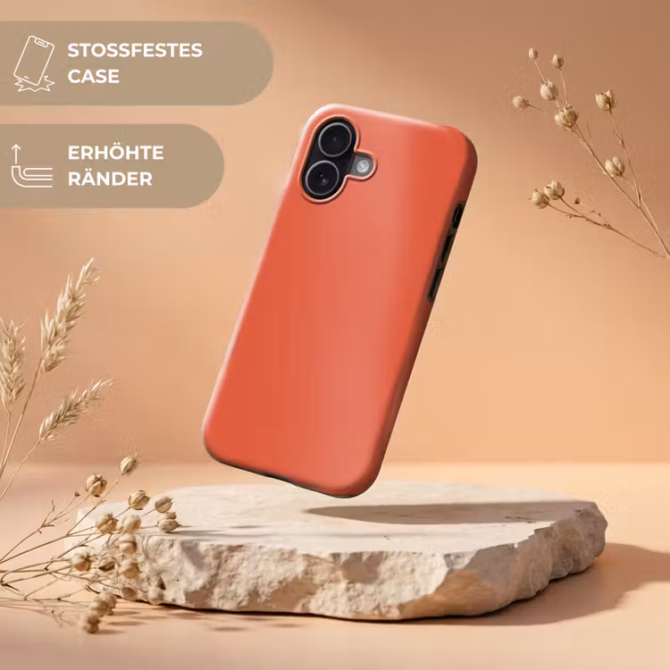Rustic - Clay - Oranje Toughcase MagSafe Apple iPhone 17 klein 1017 -USP_RandenV_DE