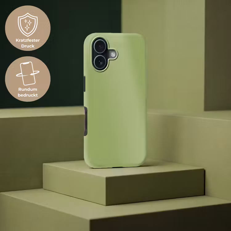 Sage - Green - Groen Toughcase MagSafe Apple iPhone 17 klein 1017 -USP_PrintM_DE