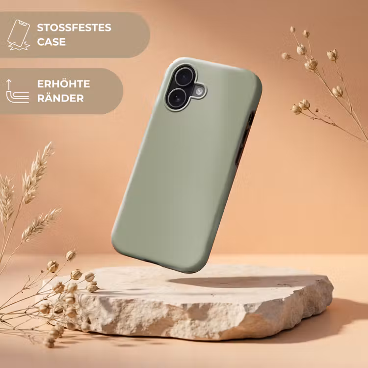 Sage - Mist - Groen Toughcase MagSafe Apple iPhone 17 klein 1017 -USP_RandenV_DE