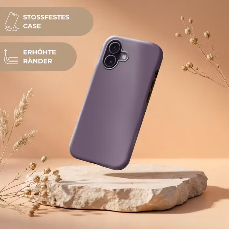 Velvet - Aubergine - Paars Toughcase MagSafe Apple iPhone 17 klein 1017 -USP_RandenV_DE