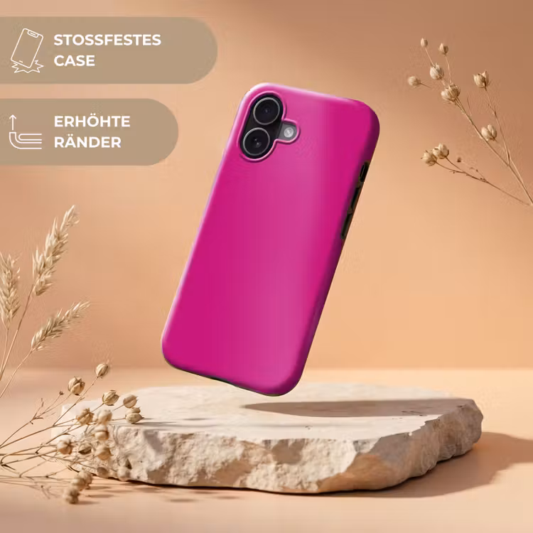 Velvet - Magenta - Roze Toughcase MagSafe Apple iPhone 17 klein 1017 -USP_RandenV_DE