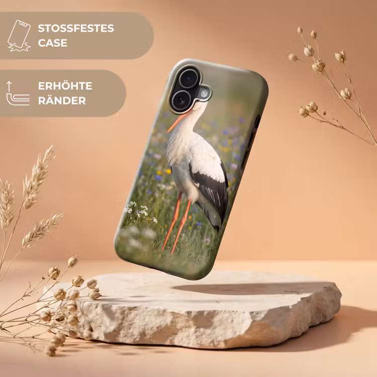 Ooienvaar - Bloemen - Weide - Kleurrijk Toughcase MagSafe Apple iPhone 17 klein -USP_RandenV_DE
