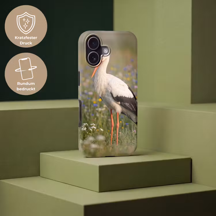 Ooienvaar - Bloemen - Weide - Kleurrijk Toughcase MagSafe Apple iPhone 17 klein -USP_PrintM_DE