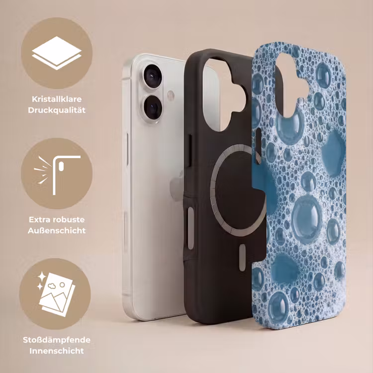 Schuim - Water - Textuur Toughcase MagSafe Apple iPhone 17 klein -USP_Lagen_DE