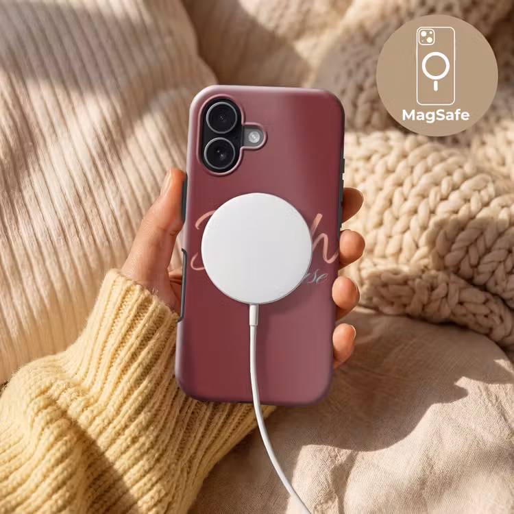Bitch please - Rood - Blauw Toughcase MagSafe Apple iPhone 17 klein -USP_MagsafeV