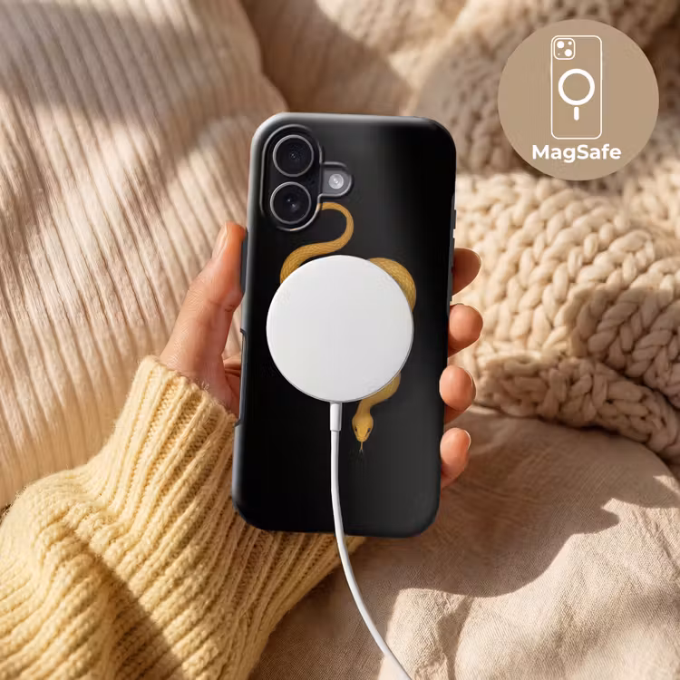Slang - Minimalistisch - Goud Toughcase MagSafe Apple iPhone 17 klein -USP_MagsafeV