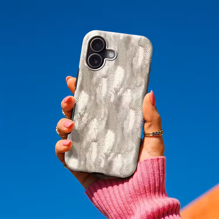 Slang - Textuur - Zand Toughcase MagSafe Apple iPhone 17 klein 1017 -Sfeer1V
