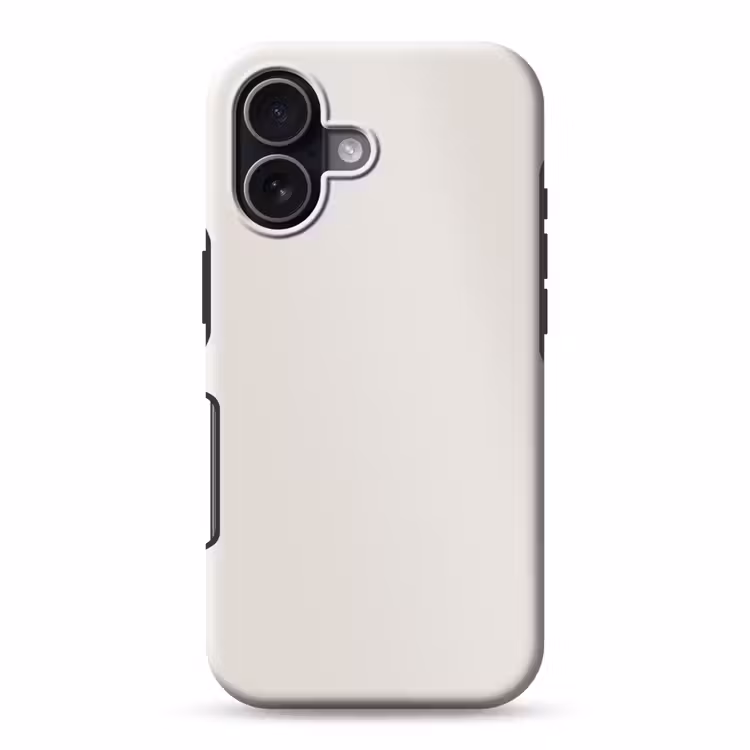 Silent - Sandstone - Grijs Toughcase MagSafe Apple iPhone 17 klein 1017 -3d