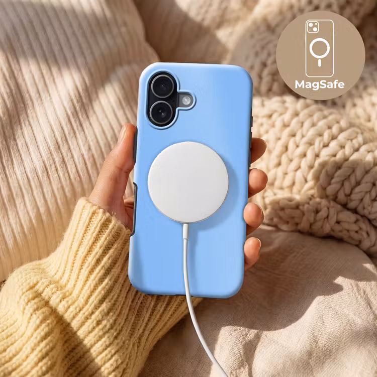 Sky - Glow - Blauw Toughcase MagSafe Apple iPhone 17 klein 1017 -USP_MagsafeV