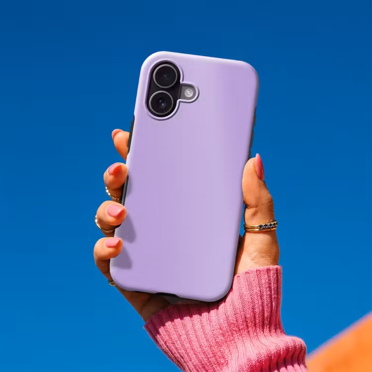 Soft - Lavender - Paars Toughcase MagSafe Apple iPhone 17 klein 1017 -Sfeer1V