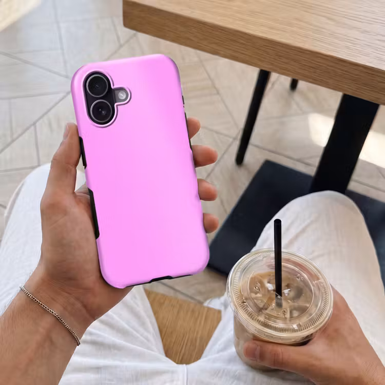 Soft - Lavender - Roze Toughcase MagSafe Apple iPhone 17 klein 1017 -Sfeer1M