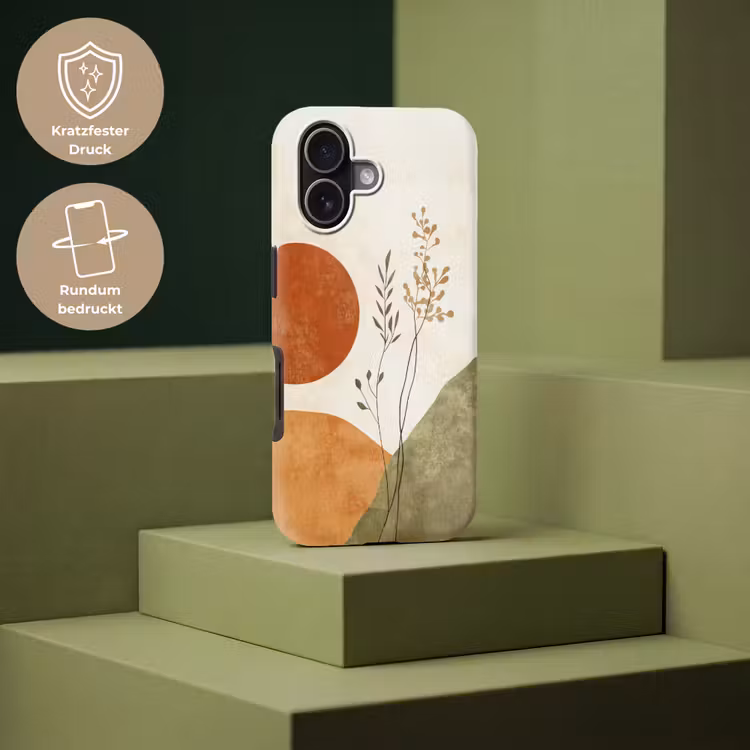 Zon - Abstract - Takken - Oranje Toughcase MagSafe Apple iPhone 17 klein -USP_PrintM_DE