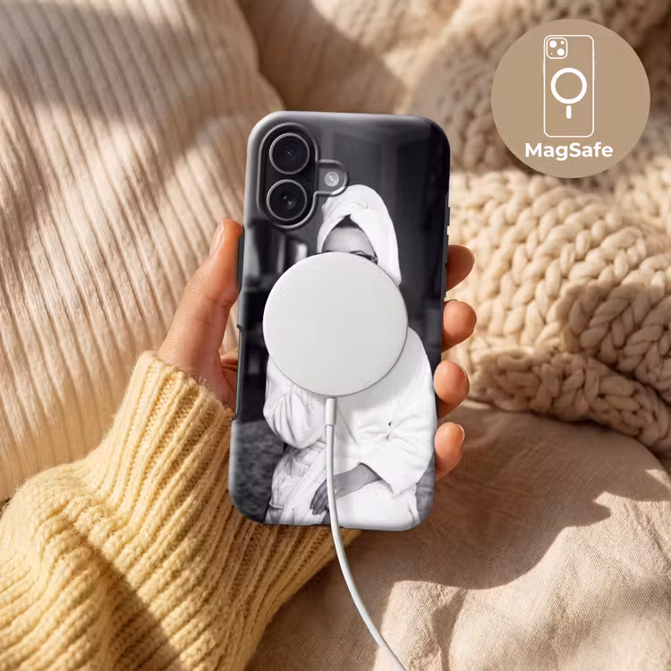 Zonnebril - Vrouw - Zwart - Wit Toughcase MagSafe Apple iPhone 17 klein -USP_MagsafeV