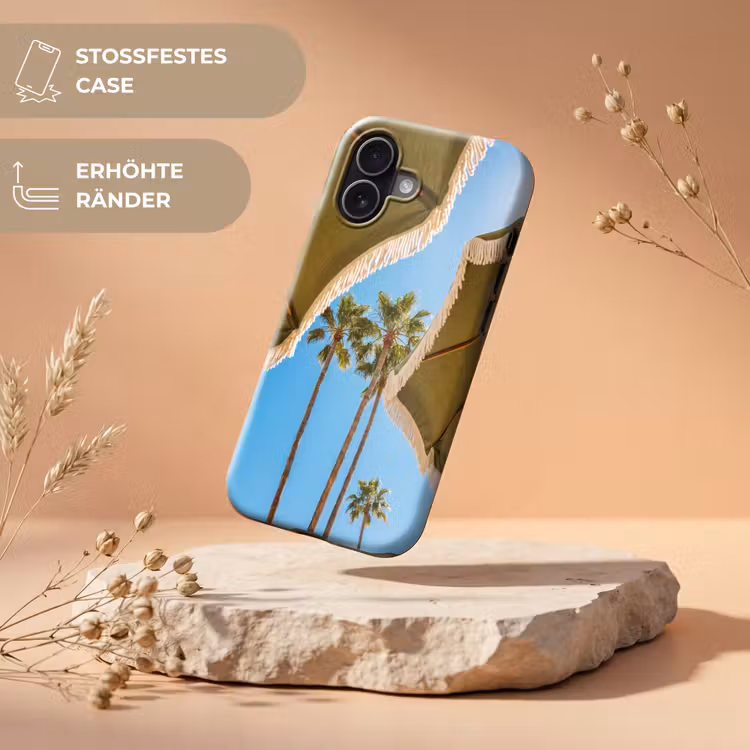 Parasol - Groen - Franjes - Zomer - Tropisch Toughcase MagSafe Apple iPhone 17 klein -USP_RandenV_DE