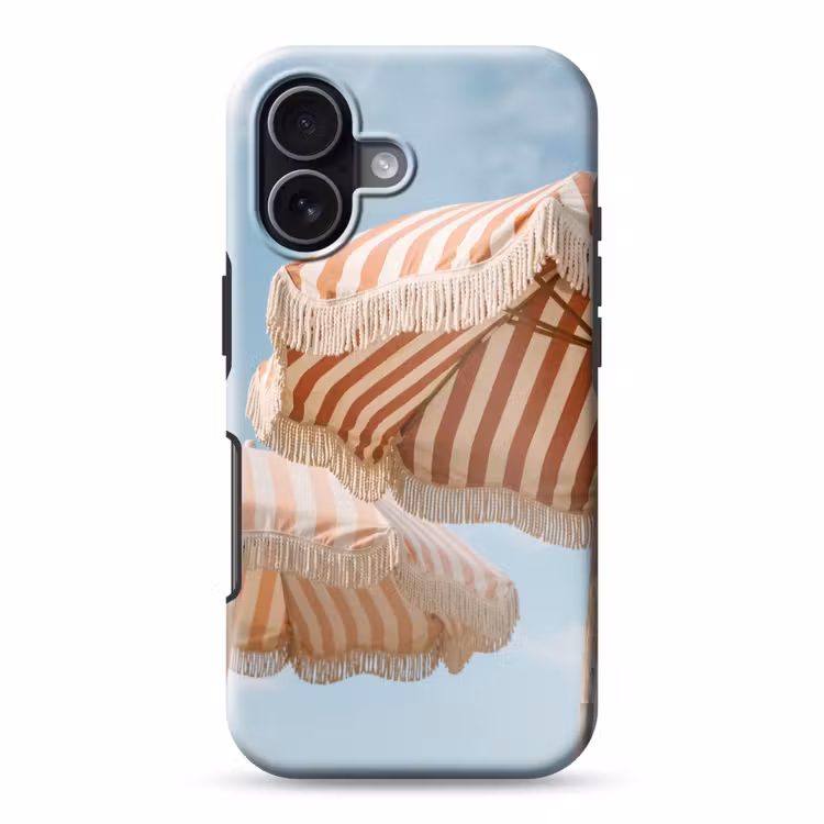 Parasol - Lucht - Rood Toughcase MagSafe Apple iPhone 17 klein -3d