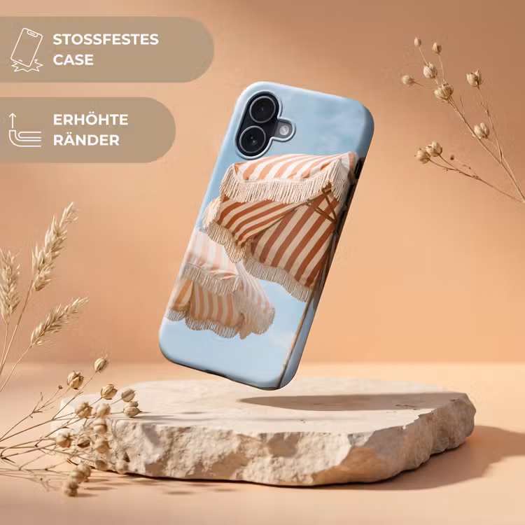 Parasol - Lucht - Rood Toughcase MagSafe Apple iPhone 17 klein -USP_RandenV_DE
