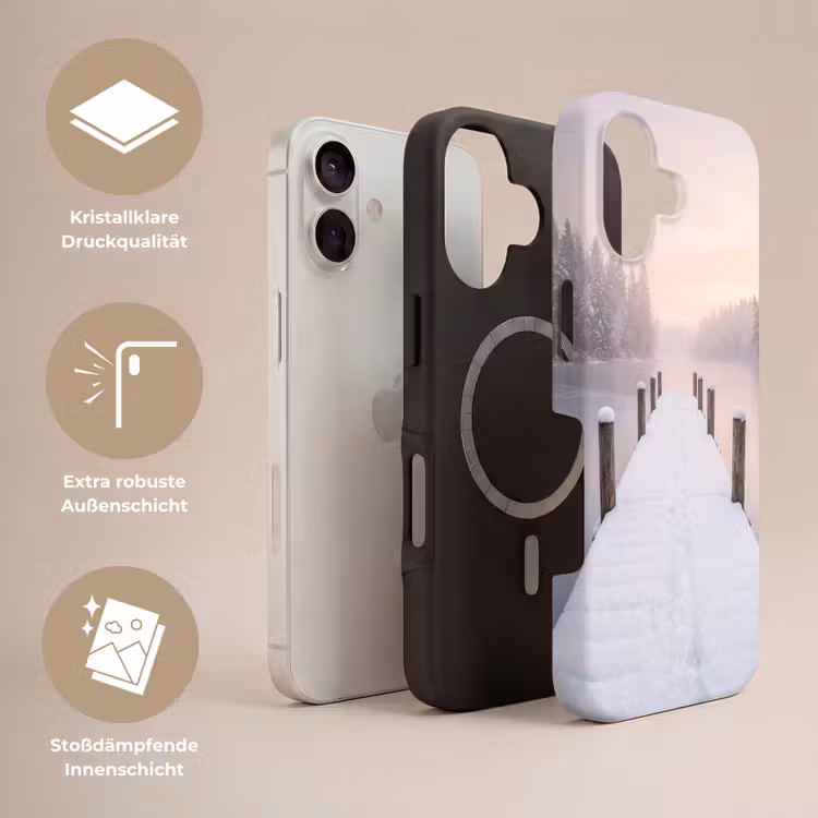Steiger - Meer - Mist - Winter - Serene Toughcase MagSafe Apple iPhone 17 klein -USP_Lagen_DE