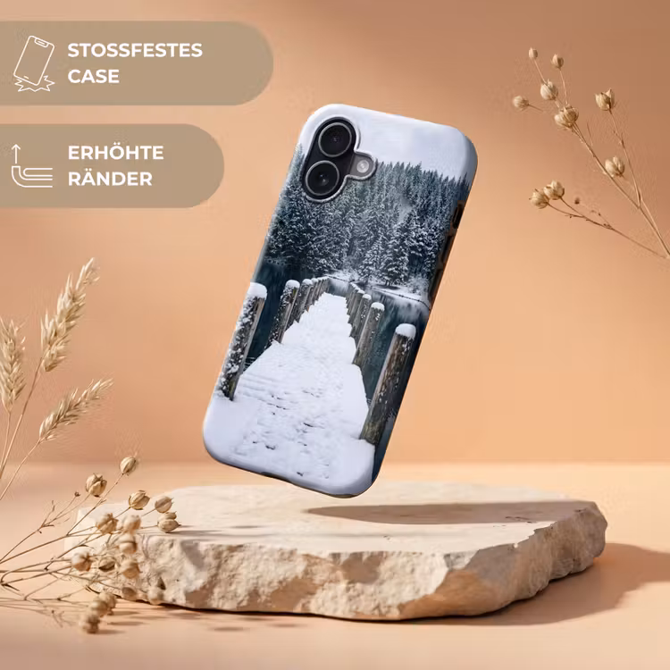 Steiger - Meer - Sneeuw - Bergen - Rustgevend Toughcase MagSafe Apple iPhone 17 klein -USP_RandenV_DE