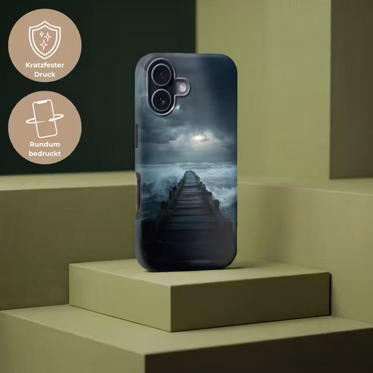 Steiger - Storm - Golven Toughcase MagSafe Apple iPhone 17 klein -USP_PrintM_DE