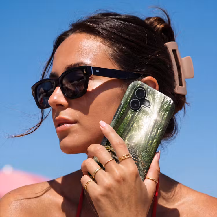 Stenen - Trap - Bos - Natuur Toughcase MagSafe Apple iPhone 17 klein -Sfeer2V