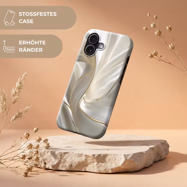 Stof - Plooien - Goud Toughcase MagSafe Apple iPhone 17 klein -USP_RandenV_DE