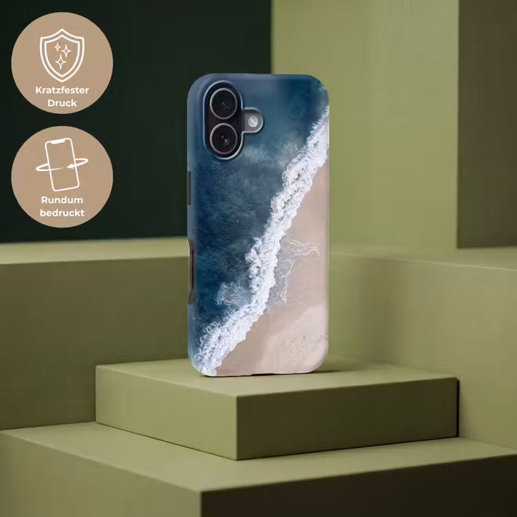 Strand - Zee - Golven Toughcase MagSafe Apple iPhone 17 klein -USP_PrintM_DE