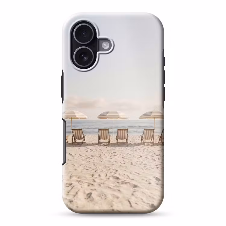 Strand - Stoelen - Parasol Toughcase MagSafe Apple iPhone 17 klein -3d