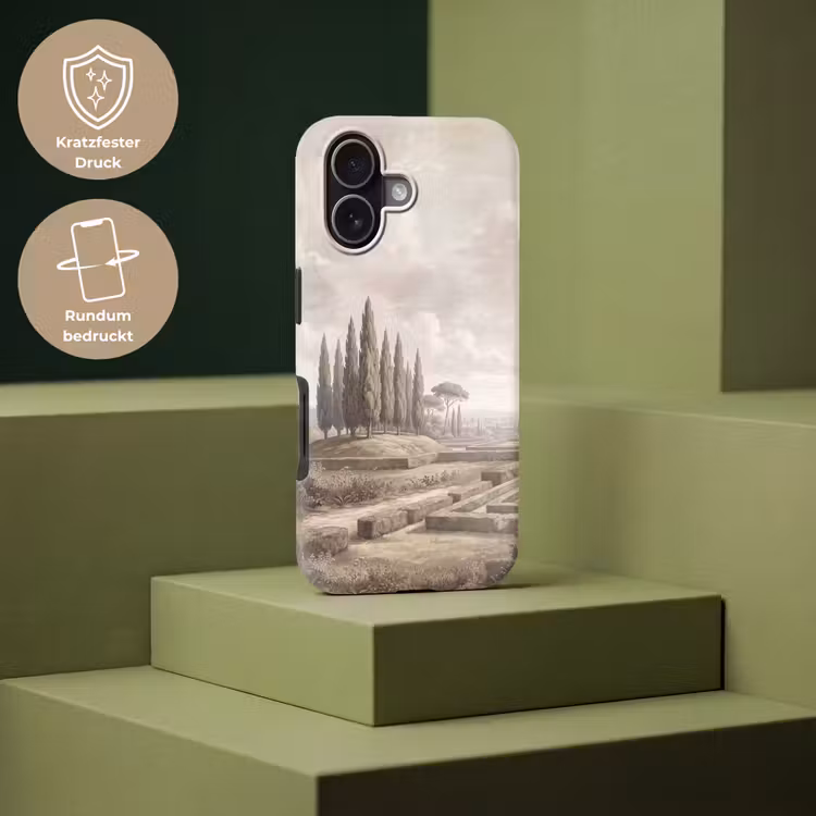 Vallei - Tuin - Natuur - Groen Toughcase MagSafe Apple iPhone 17 klein -USP_PrintM_DE