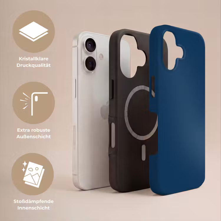 Deep - Ocean - Blauw Toughcase MagSafe Apple iPhone 17 klein 1017 -USP_Lagen_DE