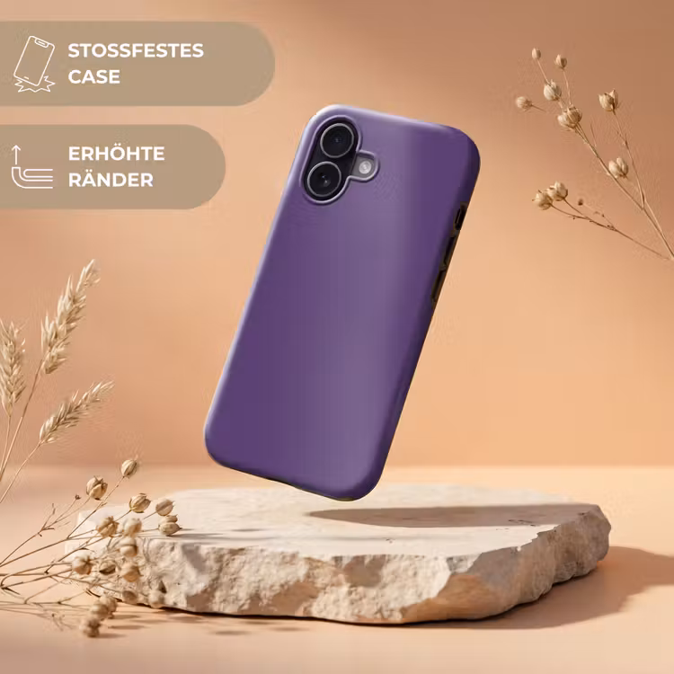 Deep - Plum - Paars Toughcase MagSafe Apple iPhone 17 klein 1017 -USP_RandenV_DE