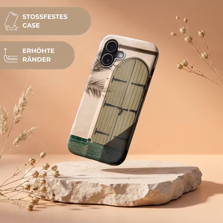 Deur - Hout - Architectuur - Groen - Rustiek Toughcase MagSafe Apple iPhone 17 klein -USP_RandenV_DE