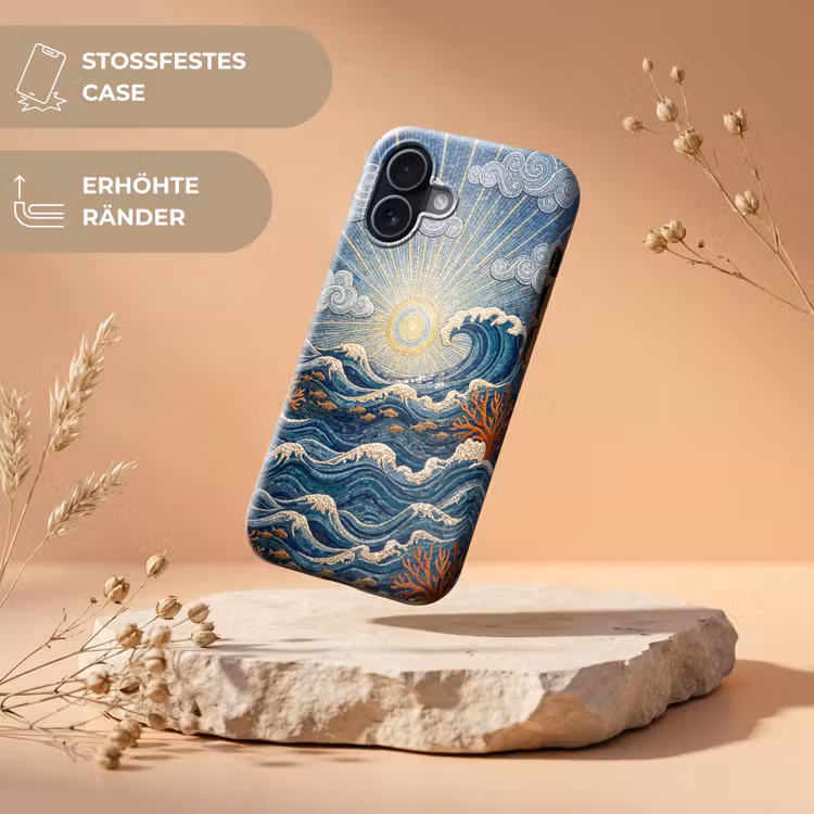 Onderwater - Koraal - Vis - Natuur - Kunst Toughcase MagSafe Apple iPhone 17 klein -USP_RandenV_DE