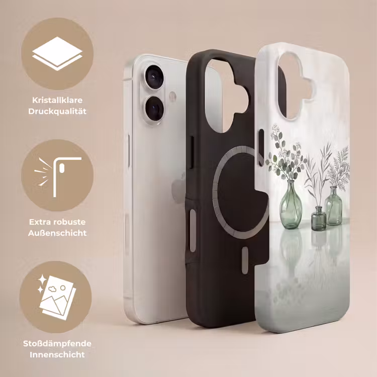 Vazen - Bladeren - Groen Toughcase MagSafe Apple iPhone 17 klein -USP_Lagen_DE