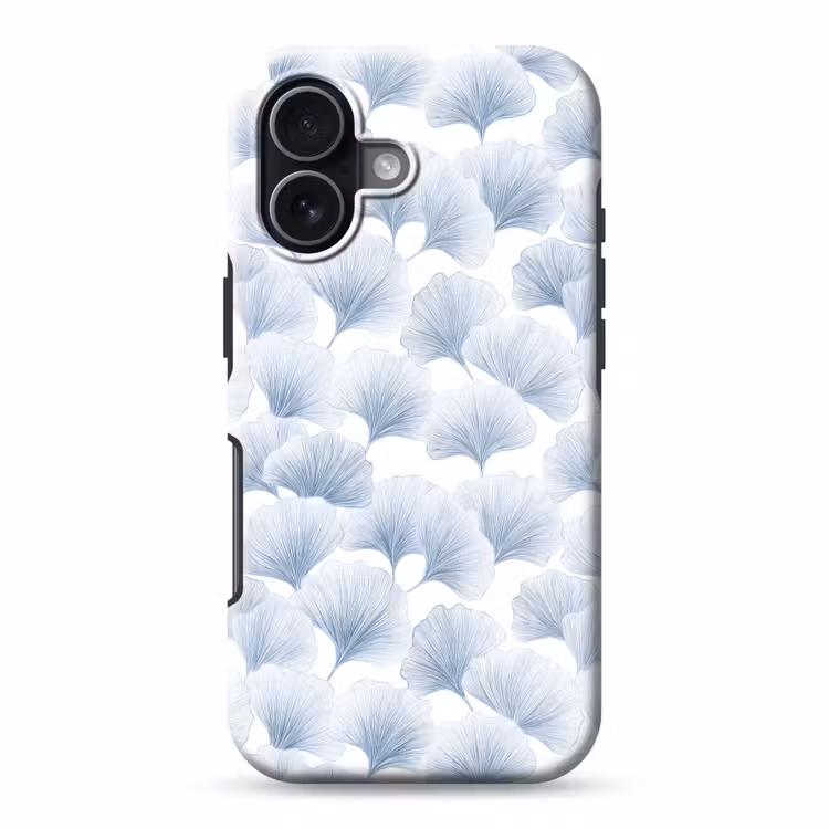 Waaier - Modern - Blauw Toughcase MagSafe Apple iPhone 17 klein 1017 -3d