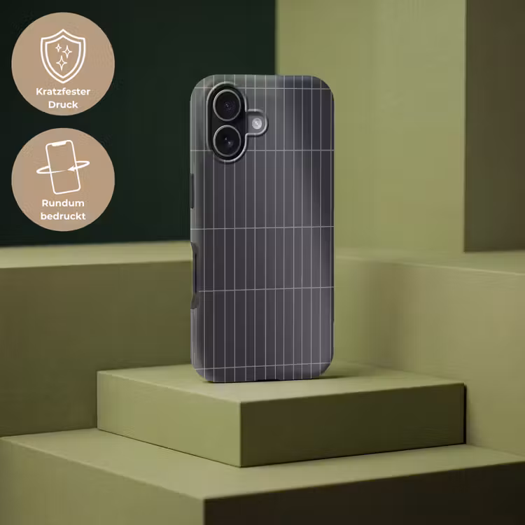 Verticaal - Wandtegel - Donkergrijs Toughcase MagSafe Apple iPhone 17 klein 1017 -USP_PrintM_DE