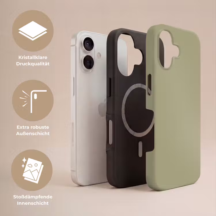 Vintage - Sage - Groen Toughcase MagSafe Apple iPhone 17 klein 1017 -USP_Lagen_DE