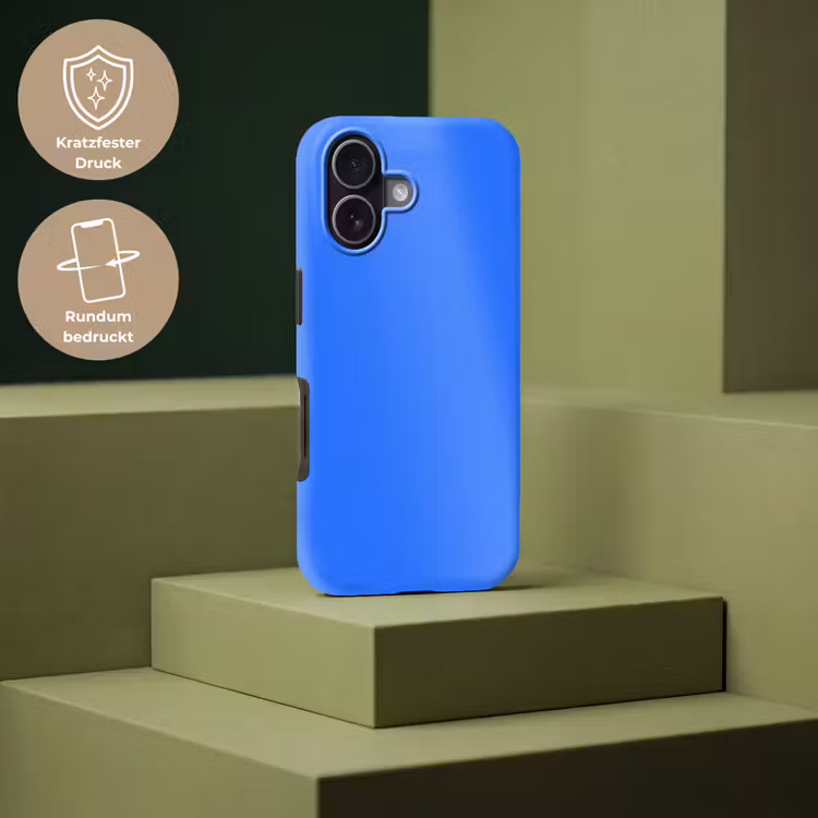 Vivid - Cobalt - Blauw Toughcase MagSafe Apple iPhone 17 klein 1017 -USP_PrintM_DE