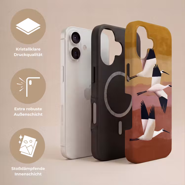 Vogels - Snavel - Abstract Toughcase MagSafe Apple iPhone 17 klein -USP_Lagen_DE