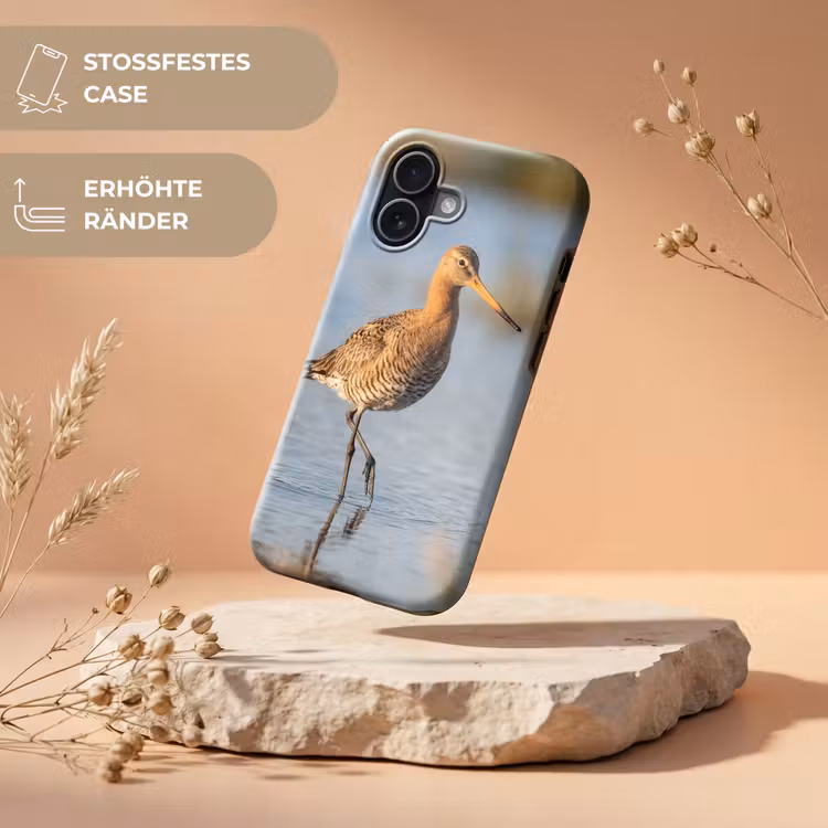 Vogel - Steltloper - Water - Natuur Toughcase MagSafe Apple iPhone 17 klein -USP_RandenV_DE