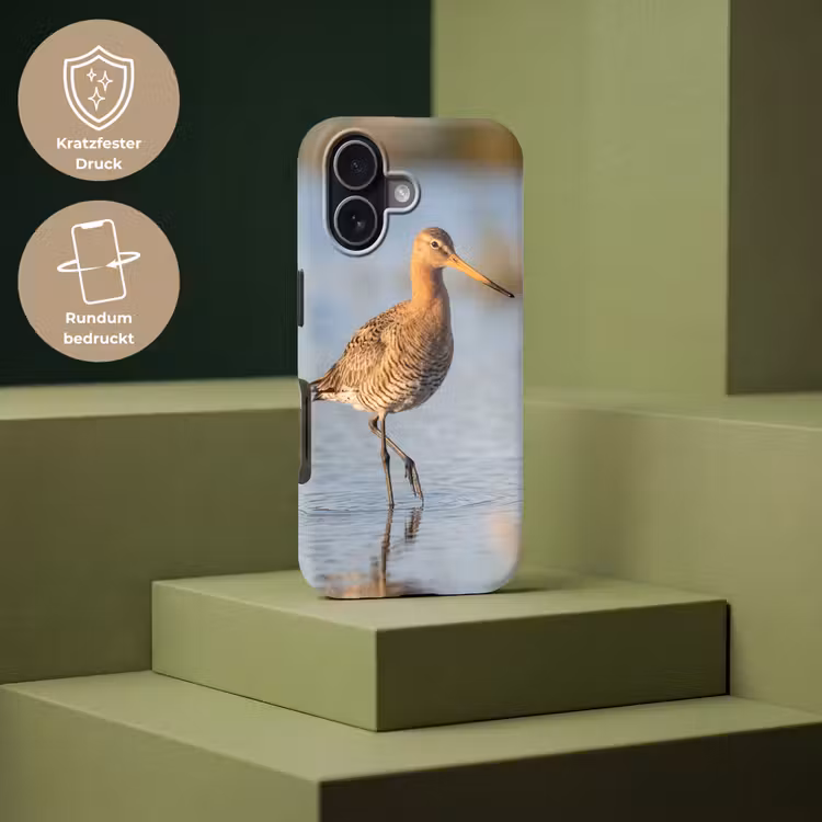 Vogel - Steltloper - Water - Natuur Toughcase MagSafe Apple iPhone 17 klein -USP_PrintM_DE