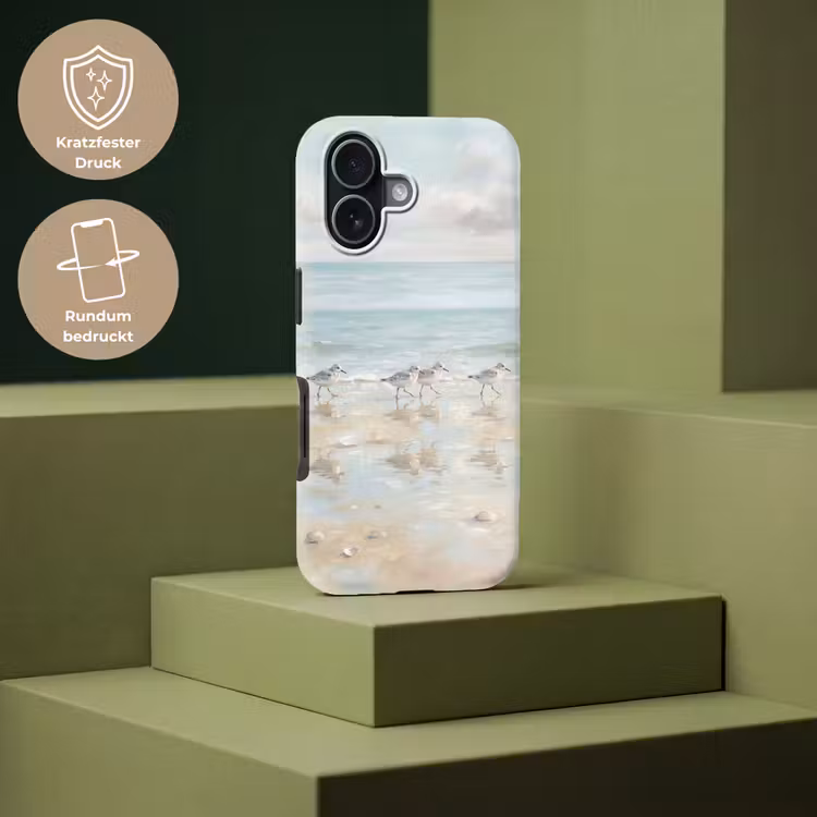 Vogels - Strand - Zee Toughcase MagSafe Apple iPhone 17 klein -USP_PrintM_DE