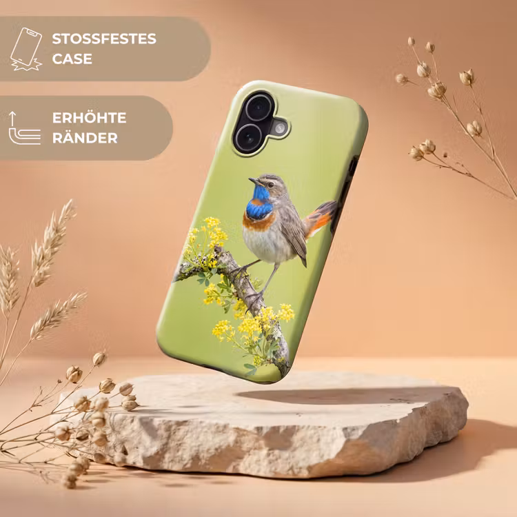 Vogel - Tak - Natuur - Kleurrijk Toughcase MagSafe Apple iPhone 17 klein -USP_RandenV_DE