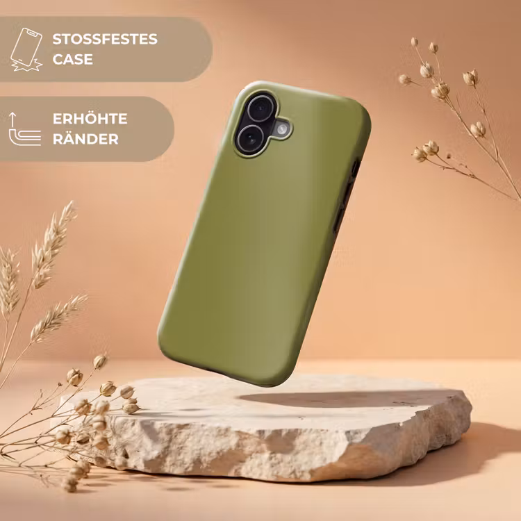 Juniper - Groen - Organisch Toughcase MagSafe Apple iPhone 17 klein 1017 -USP_RandenV_DE