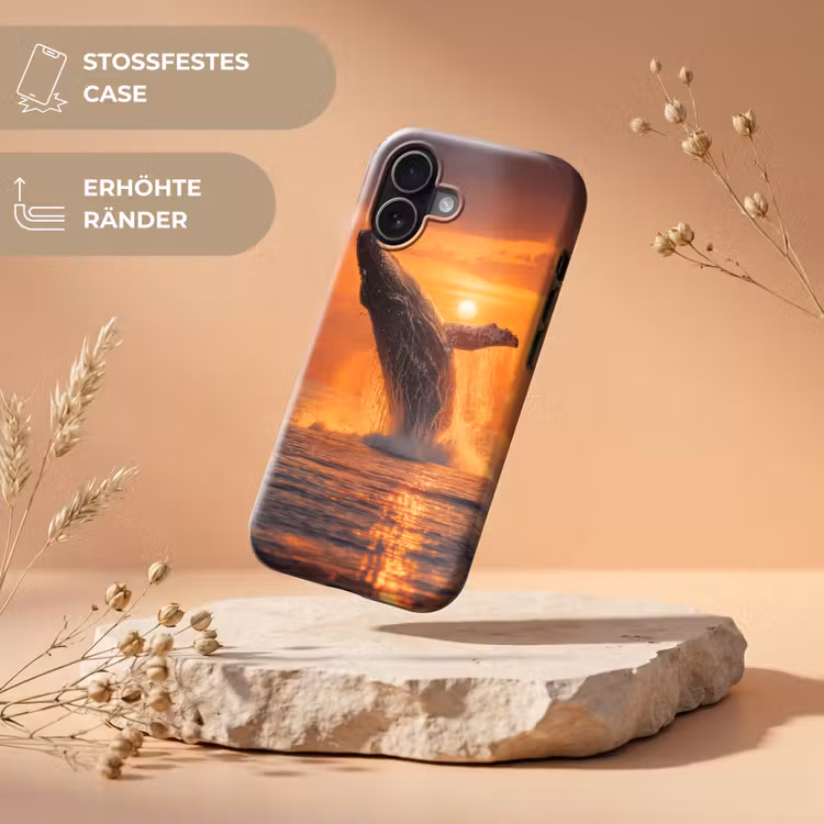 Walvis - Zon - Zee Toughcase MagSafe Apple iPhone 17 klein -USP_RandenV_DE