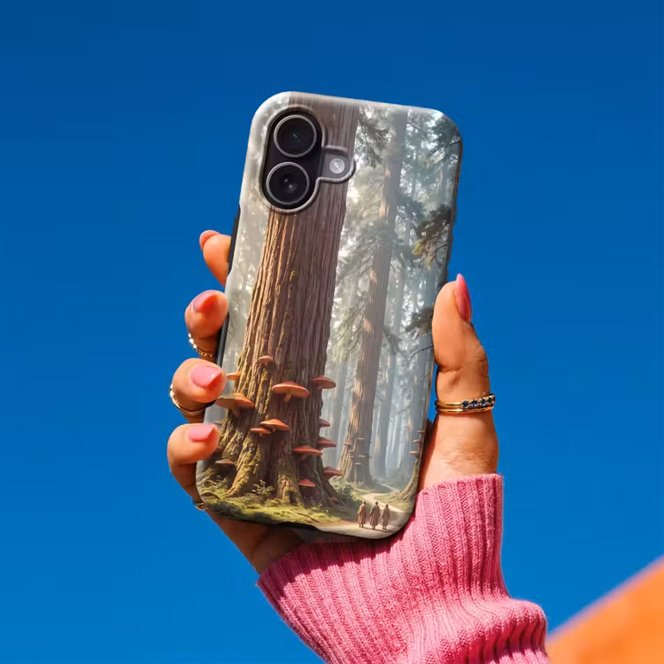 Handyhülle Toughcase - Wald – Bäume – Natur - Bos - Bomen - Natuur Toughcase MagSafe Apple iPhone 17 klein