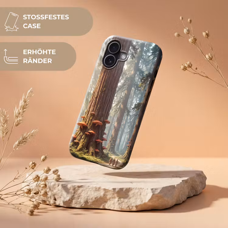 Handyhülle Toughcase - Wald – Bäume – Natur - Bos - Bomen - Natuur Toughcase MagSafe Apple iPhone 17 klein