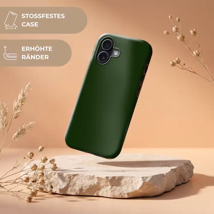Forest - Green - Groen Toughcase MagSafe Apple iPhone 17 klein 1017 -USP_RandenV_DE