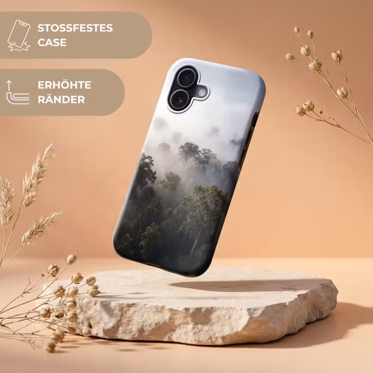 Bos - Mist - Natuur - Groen Toughcase MagSafe Apple iPhone 17 klein -USP_RandenV_DE