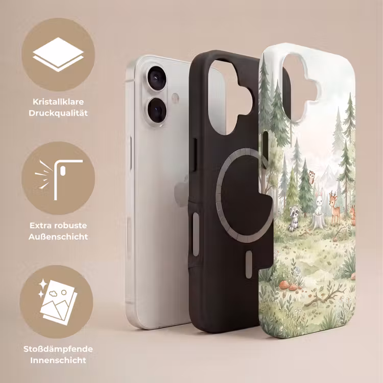 Bos - Dieren - Groen Toughcase MagSafe Apple iPhone 17 klein -USP_Lagen_DE